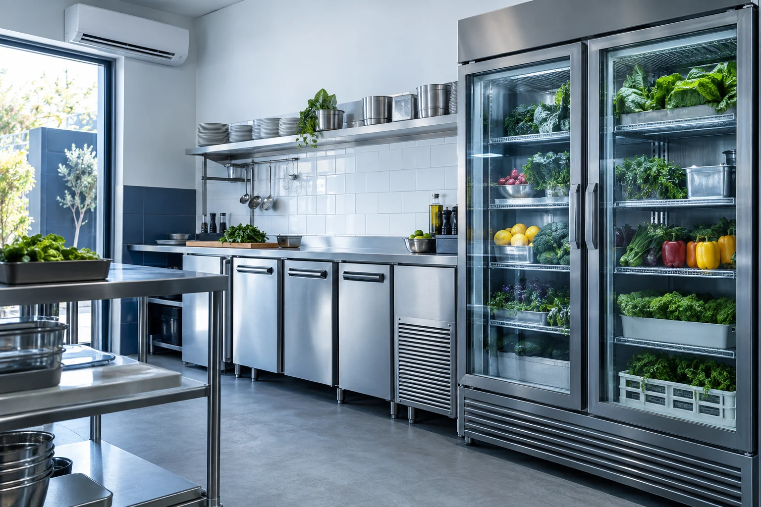 Imagen ilustrativa de refrigeración comercial y climatización